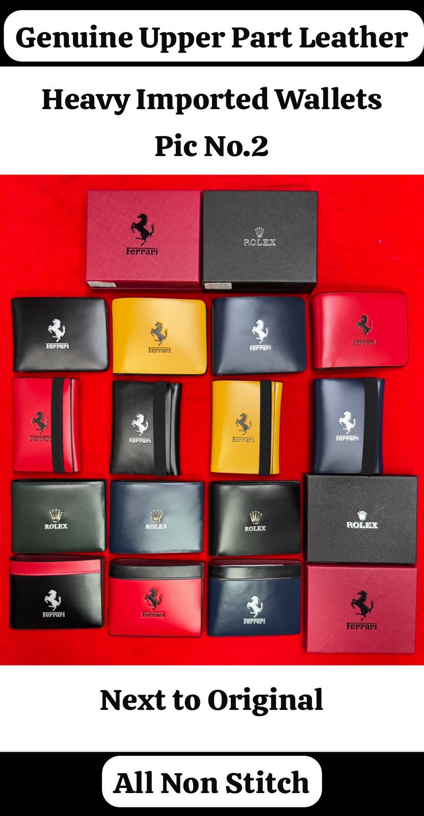 Fimo Pure Leather Wallet for Men Stylish Online Red