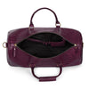 Senko Pure Leather Crocodile Print Duffle Bags for Men and Women Luggage Travel Luxury
