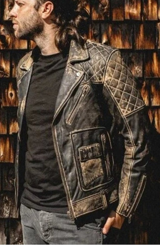 Harley Davidson Genuine Leather Jacket Men 100% Pure Original